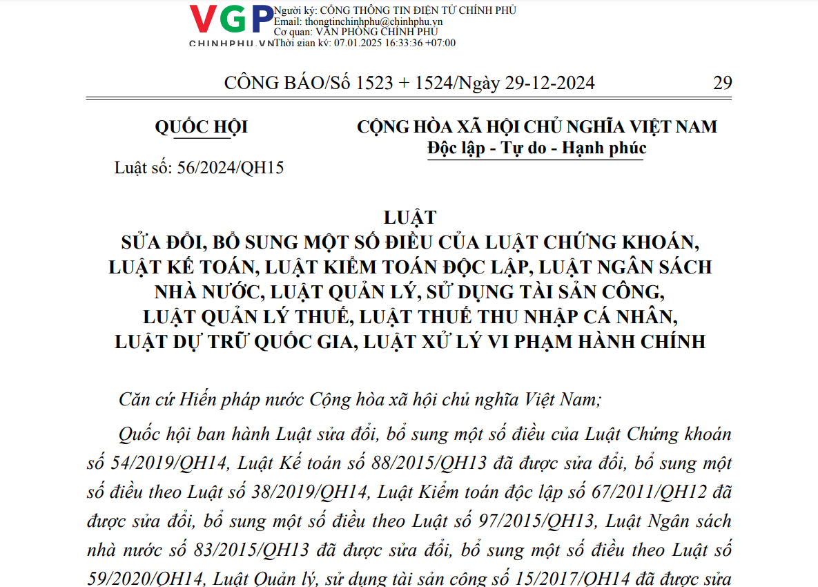 Một số luật, nghị quyết được Quốc hội khóa XV thông qua tại Kỳ họp thứ 7, Kỳ họp thứ 8 có liên quan đến hoạt động của Trường Đại học Sư phạm kỹ thuật Vinh